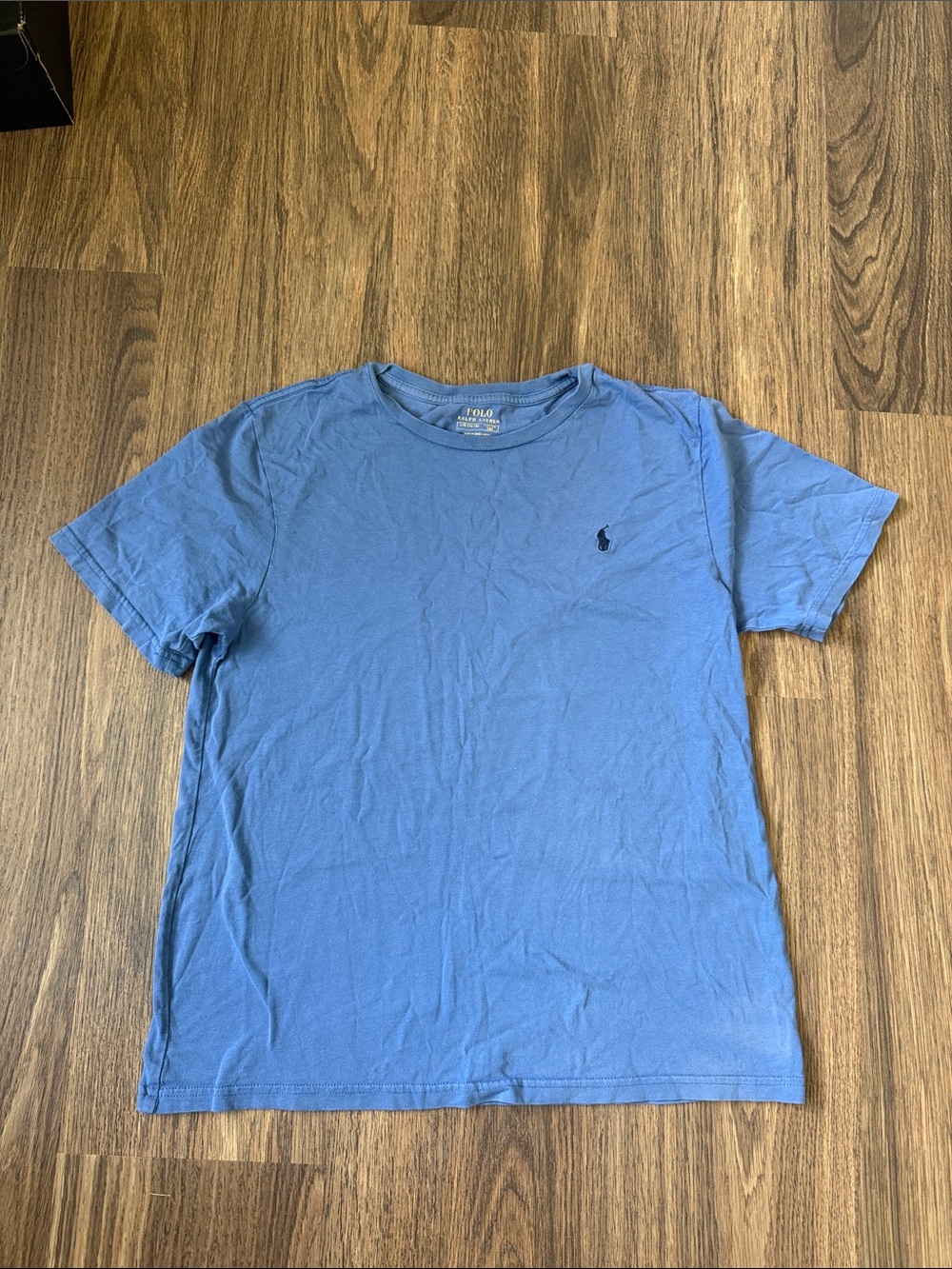 Polo by Ralph Lauren Short Sleeve Crew Tee in Light Blue